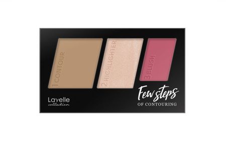Палетка д/контуринга LavelleCollection Few steps 01 berry beige FSC-01