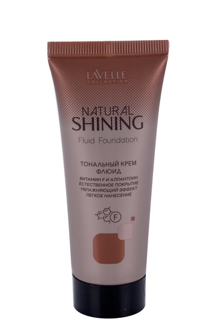 Крем тональный Lavellecollection матирующий Natural Shining тон 02 ванильно-розовый FTS-02 30 мл