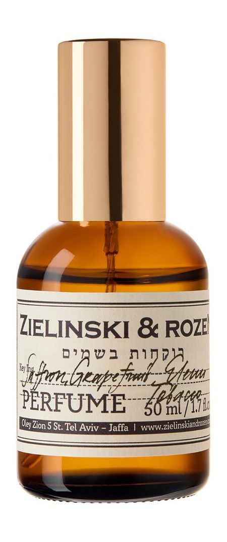 Zielinski & Rozen Saffron, Grapefruit, Elemi, Tobacco Perfume
