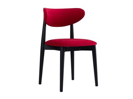 Стул divanru Торвалль Велюр КрасныйЧерный 12990₽