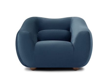Кресло divanru Тут Рядом Дом Уютный Синий 42990₽