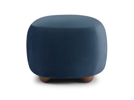 Пуф divanru Тут Рядом Дом Велюр Синий 11990₽