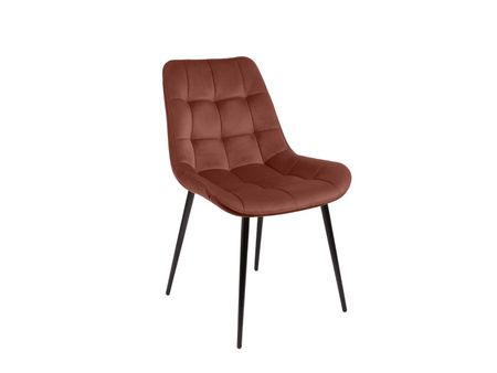 Стул divanru Флекс-1 Велюр ТерракотовыйЧерный 7490₽