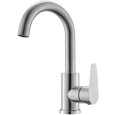 Смеситель для раковины Olives Olisan Steel ST1002 Нержавеющая сталь 1836₽