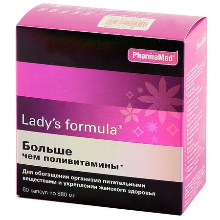 Ледис Формула Больше Чем Поливитамины Капс.№60