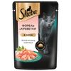 Влажный корм Sheba для кошек, креветки/форель, пауч
