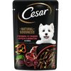 Влажный корм Cesar для собак, паприка, шпинат в соусе, пауч