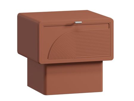 Тумба прикроватная divanru Монсон 12-45 Терракотовый 11990₽