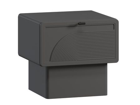 Тумба прикроватная divanru Монсон 12-45 Графитовый 11990₽