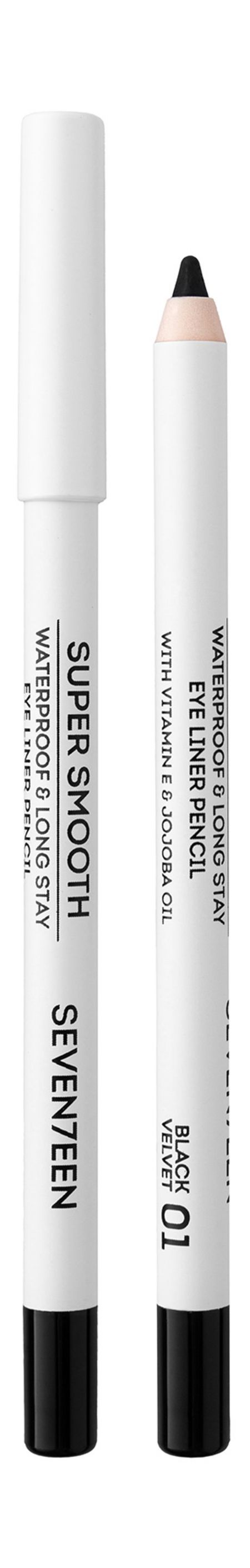 Seven7een Super Smooth Waterproof & Long Stay Eye Liner Pencil