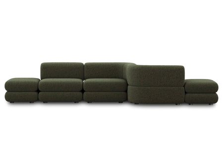 Диван модульный divanru Брера 1 Букле Зеленый 213950₽