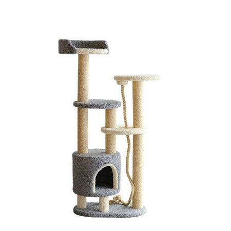 Пушок комплекс quotАпель quot для кошек цвет серый с молочным 15694₽