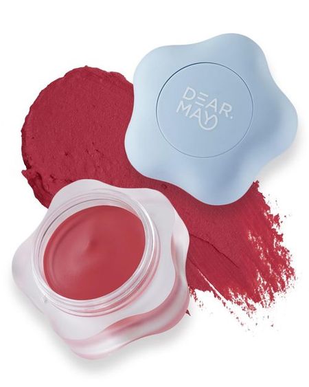 Тинт д/губ/щек DEARMAY Pure Falling Mood Lip Pot 04 Pounding Heart Роз-красн 6,5 г