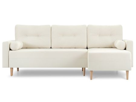 Диван угловой divanru Нумо Velvet White 46990₽