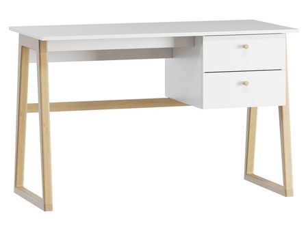 Письменный стол divanru Берлин-3 120x56 БелыйНатуральный 14990₽