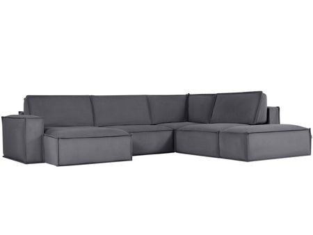 Диван модульный divanru Этен 2 Вельвет Серый 151940₽