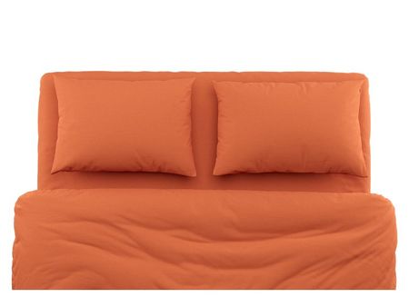 Комплект постельного белья divanru Pick Pair евро Terracotta 5090₽