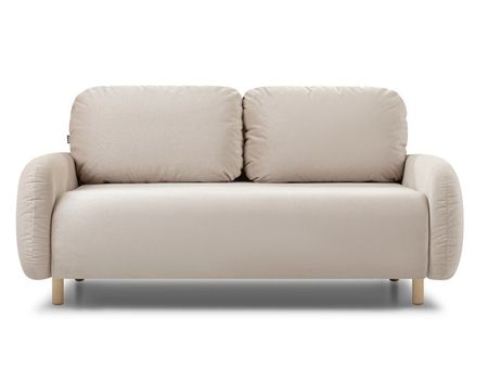 Диван прямой divanru Массе-М Мини Велюр Светло-бежевый 49990₽