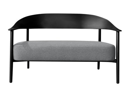 Диван садовый divanru Айла Рогожка СерыйЧерный 29990₽