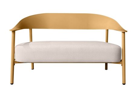 Диван садовый divanru Айла Рогожка БежевыйЖелтый 29990₽