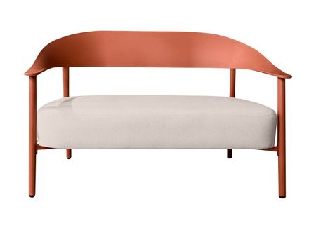 Диван садовый divanru Айла Рогожка БежевыйТерракотовый 29990₽