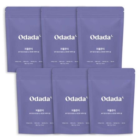 [Odada] Purple Moon Tea 6 pieces (144 pieces)