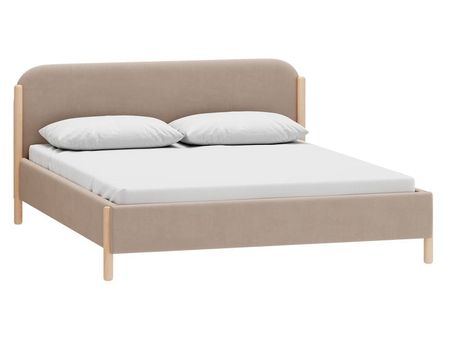 Кровать divanru Кейси 160 Велюр Латте 38990₽