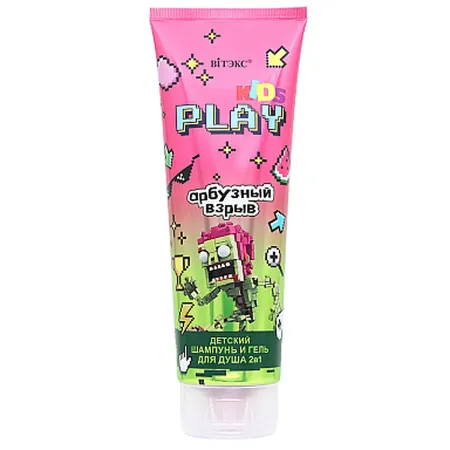 Шампунь и гель д/душа 2 в 1 KIDS PLAY