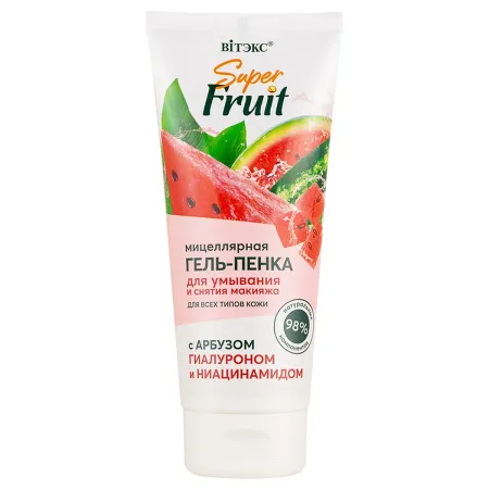 ГЕЛЬ-ПЕНКА д/умыв Super FRUIT