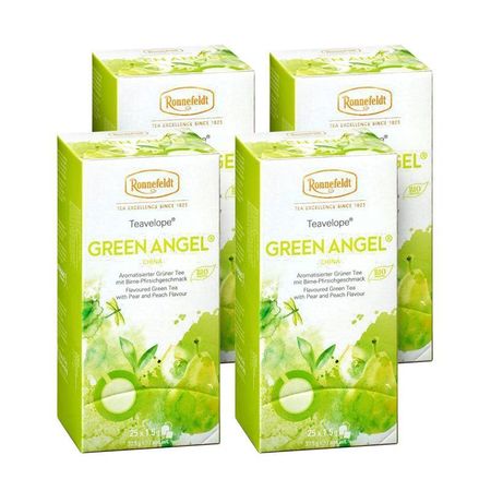 Ronnefeldt Green Angel Tea 25 Tea Bags x 4 Pack