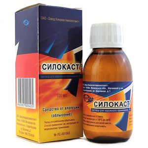 Силокаст Раствор для наружного применения 3 % 100 мл флакон 1 шт