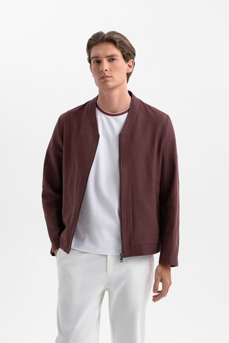 Пиджак из хлопка и льна 29990₽