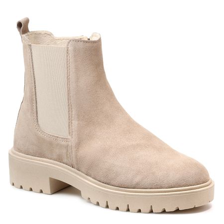 Женские ботинки челси Sacrower Frankenschuhe бежевые 15999₽