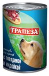 Влажный корм для щенков Трапеза с говядиной и индейкой