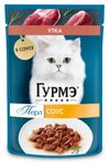 Корм влажный для кошек Гурмэ Перл Нежное филе с уткой в соусе