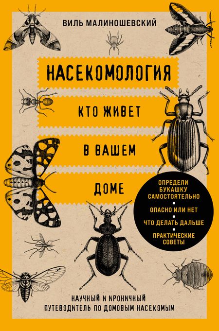 Малиношевский Виль Геннадьевич Насекомология. Кто живет в вашем доме: научный и ироничный путеводитель по домовым насекомым