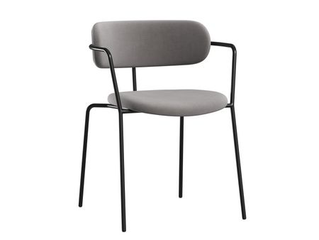 Стул divanru Вайлер Велюр СерыйЧерный 9990₽