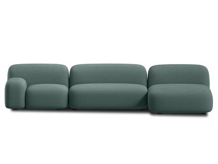 Диван модульный divanru Риббл 3 Букле Зеленый 158970₽