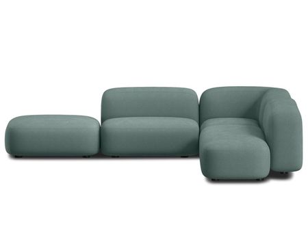 Диван модульный divanru Риббл 5 Букле Зеленый 199960₽