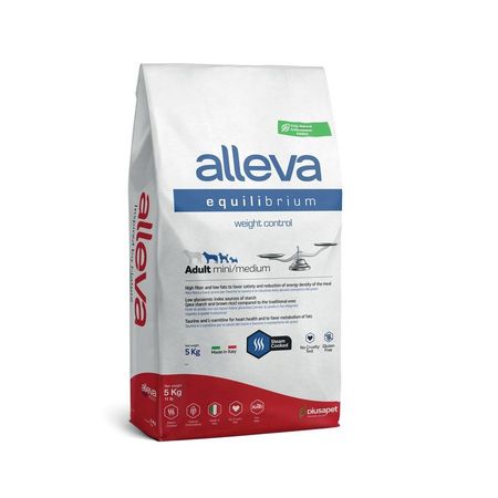 Alleva Equilibrium Weight Control Adult MiniMedium сухой корм для собак мелких и средних пород для контроля веса - 5 кг 5856₽