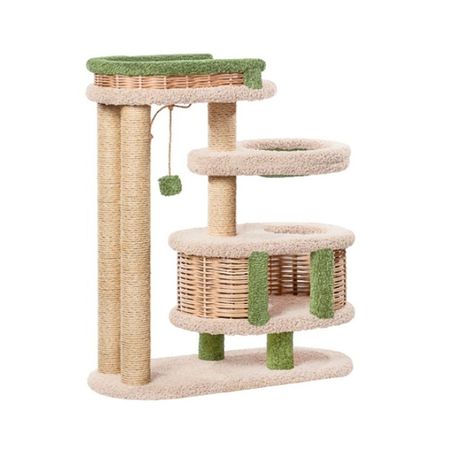 Пушок комплекс Брунетка для кошек цвет молочный с зеленым 19416₽