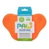 PetDreamHouse Paw Lick Pad Orange Easy Коврик Лизательный для собак и кошек, оранжевый