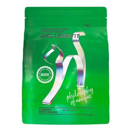 Wellement сухой корм для кошек с индейкой и уткой 3959₽