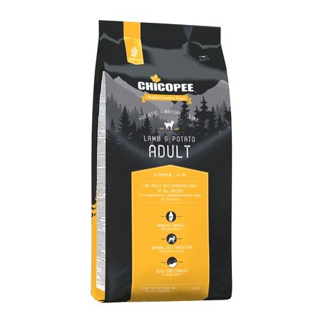 Chicopee HNL Adult Lamb amp Potato корм для взрослых собак с ЯГНЕНКОМ и картофелем - 2 кг 2135₽