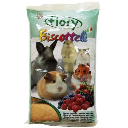 Fiory бисквиты для грызунов Biscottelli с ягодами - 35 г 134₽