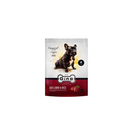 Gina Dog Lamb  &amp; Rice сухой гипоаллергенный корм для взрослых собак с ягненком и рисом - 1 кг