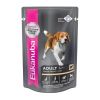 Eukanuba Adult полнорационный влажный корм для собак, с ягненком, кусочки в соусе, в паучах