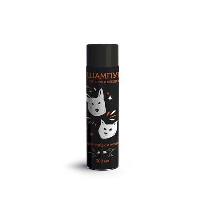 1 шампунь-кондиционер для взрослых собак всех пород и взрослых кошек от блох - 300 мл 253₽