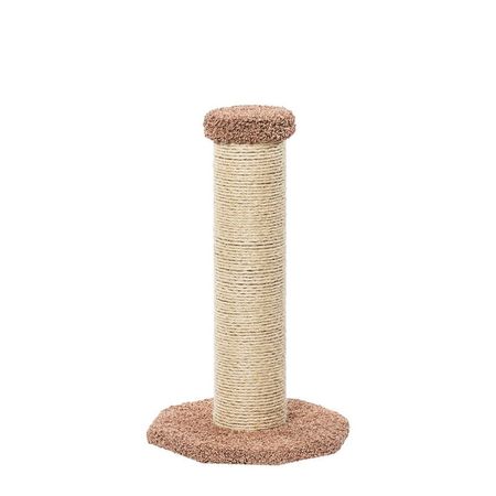 Пушок Столбик мощный когтеточка для кошек коричневого цвета 4611₽