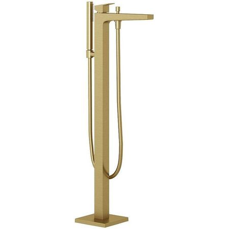 Смеситель для ванны Kludi Decus 54590N075 Золото брашированное